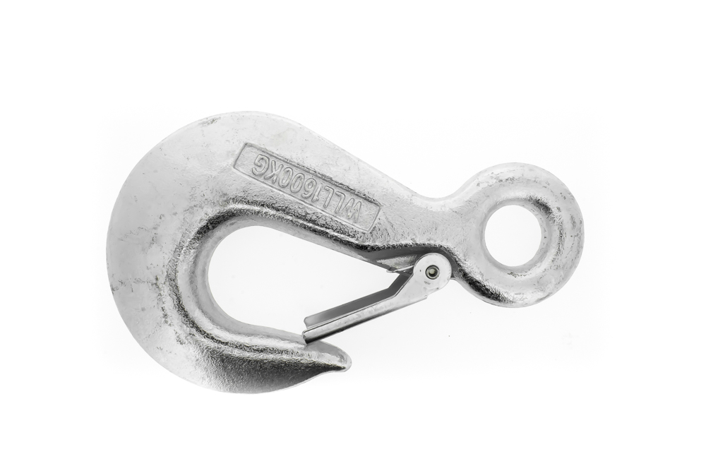Load hooks with latch zinc plated