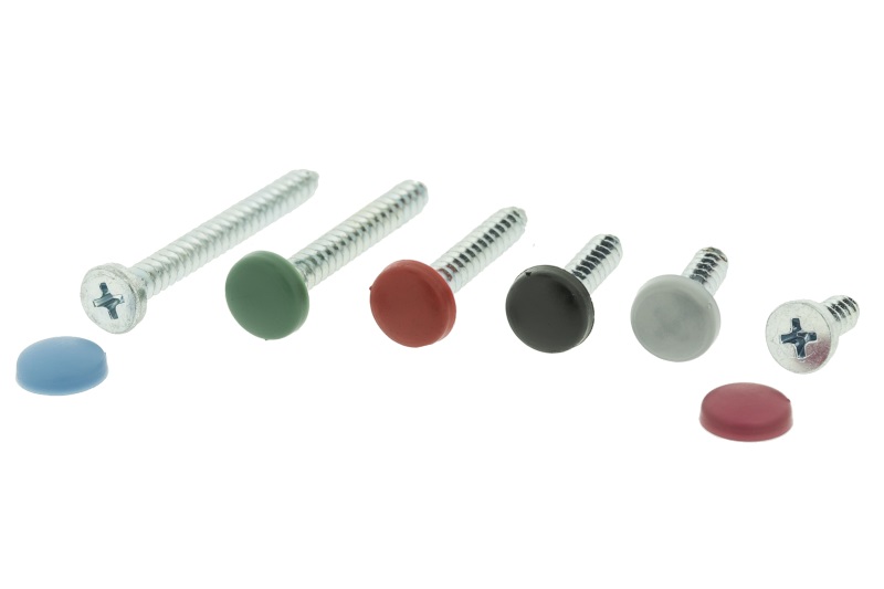 Mini Caps afdekkapjes 10mm met schroef