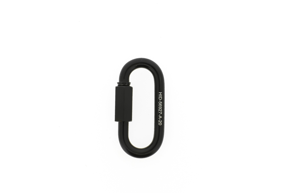Kettennotglied standard Schwarz