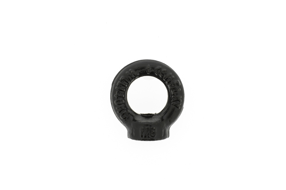 Eye nut zinc plated black