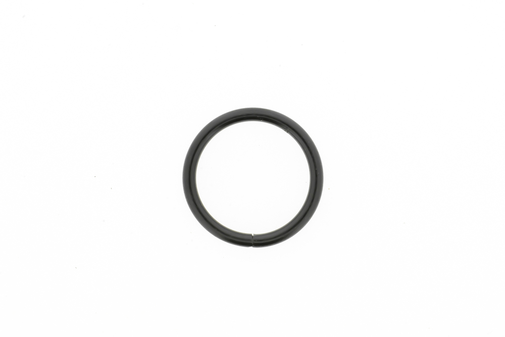 Ronde ring zwart
