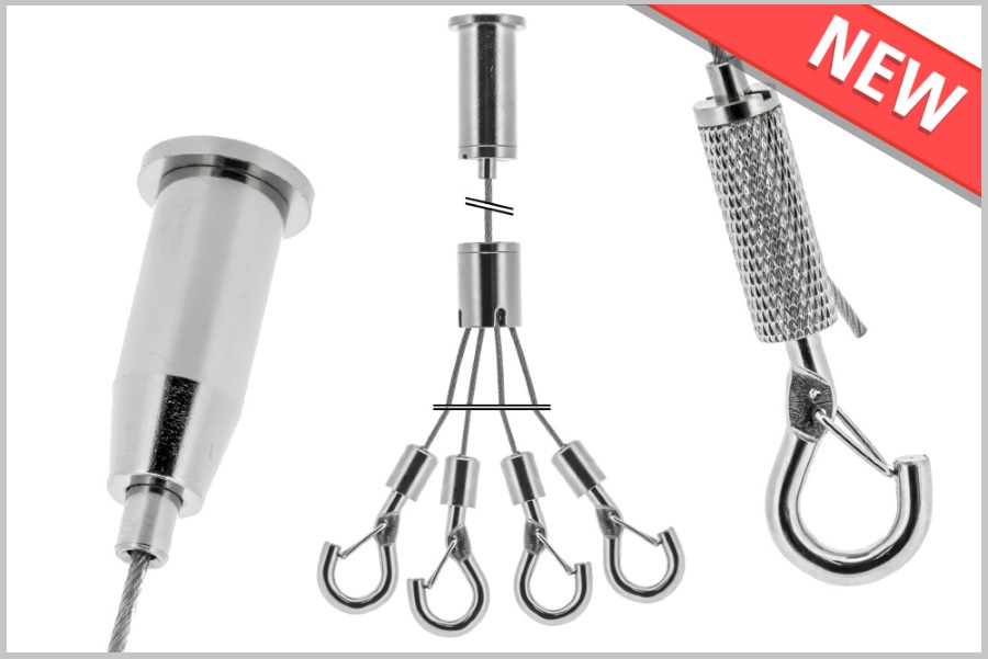 Steel cable suspension systems & parts