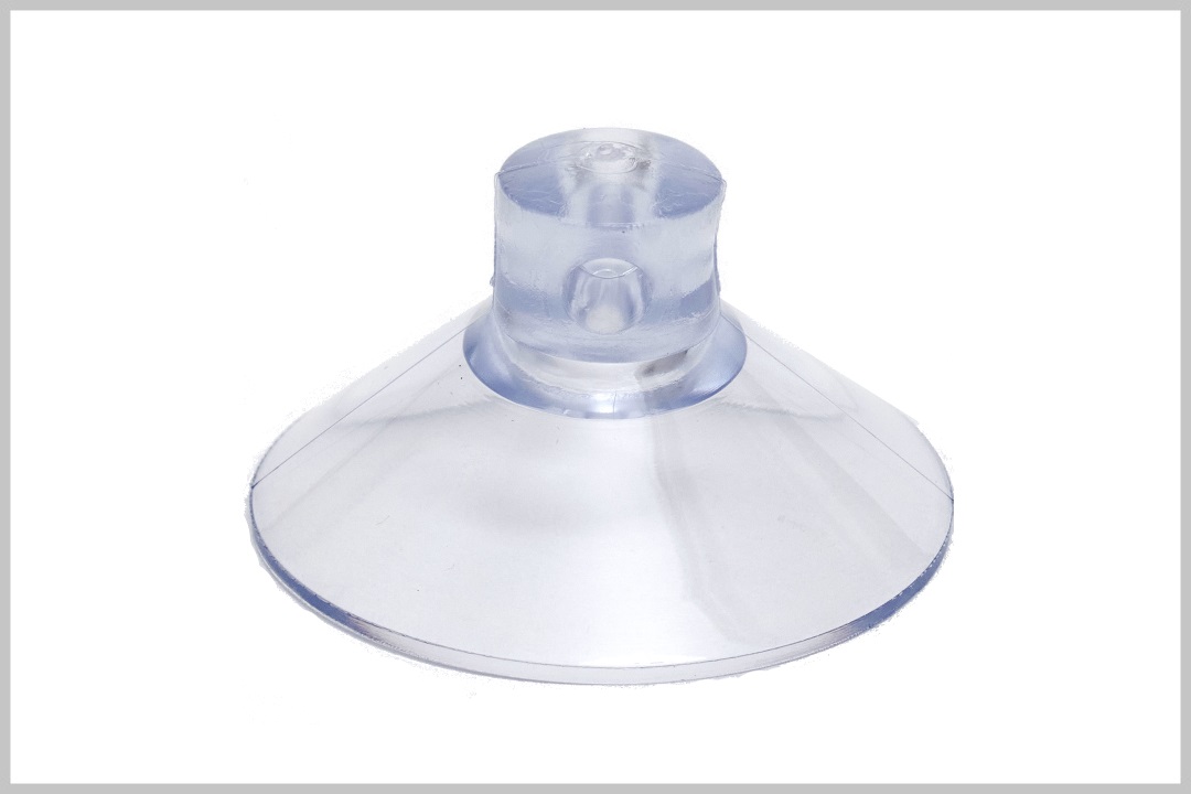 Suction cup with borehole