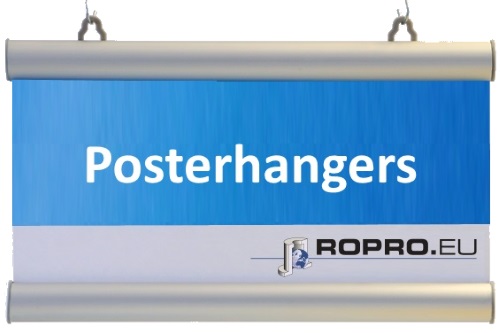 Posterklemmschienen und plakatpieker