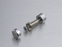 Miniplex+ standoffs 14x8mm chrome 7-12mm platethickness
