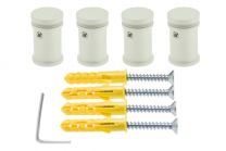 Standoffs Quattrofix aluminium 15x19 with allen screw