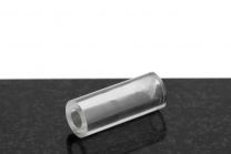 Plastic spacer sleeves M6 transparent 12x30x6mm Rodyspacer