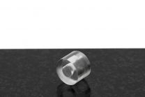 Plastic spacer sleeves M6 transparent 14x10x6mm Rodyspacer