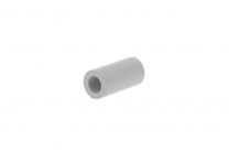 Plastic spacer sleeves M6 white 10x20x6mm Rodyspacer