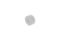 Plastic spacer sleeves M6 white 12x5x6mm Rodyspacer