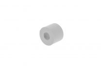 Plastic spacer sleeves M6 white 14x10x6mm Rodyspacer