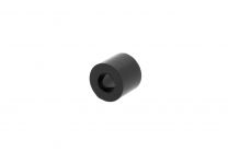 Plastic spacer sleeves M6 black 12x10x6mm Rodyspacer