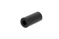 Plastic spacer sleeves M6 black 12x25x6mm Rodyspacer