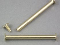 bookscrew brass 5 x 75 mm