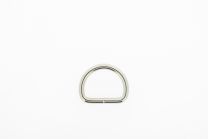 D-Ring 20x3mm vernikkeld