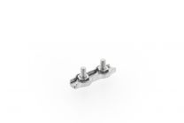 Wire rope clamp Duplex 2mm galvanized