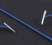 Elastisch koord met metalen T einden 2.2x330 donkerblauw