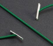Elastisch koord met metalen T einden 2.2x330 groen