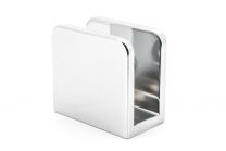 Glass shelff support chrome-plated 30x27mm