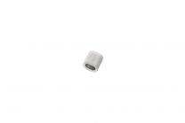 Aluminum press clip for 2mm wire