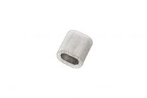 Aluminum press clip DIN 3093 for 4,5mm wire