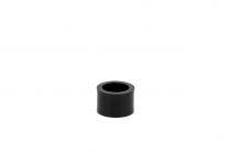 Polyethylene spacer black 15x10x10,5mm
