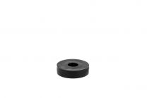 Polyethylene spacer black 20x5x6,3mm