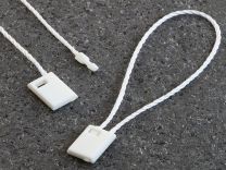 Cords with box, 120 mm long, white