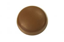 Mini Caps coverhead 10mm chocolate
