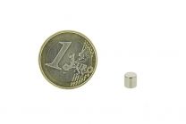Magnetic disc 5mm diameter, thickness 5mm, N45