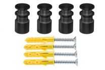 Multifix Standoffs black