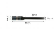 Paper drillbits RT1 6mm x 52mm