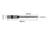 Paper drillbits standard 5,5mm x 52mm
