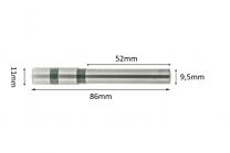 Paper drillbits standard 9,5mm x 52mm