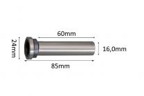 Papierboor standaard 24-15x60 mm