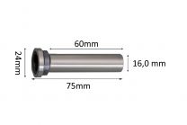 Papierboor standaard 24-18x30 mm