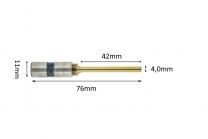Paper drillbits titanium coating 4mm x 42mm