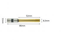 Paper drillbits titanium coating 8,5mm x 52mm