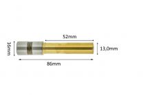 Paper drillbits titanium coating 13mm x 52mm L