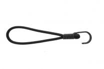 Qfix Bungee loop with hook SDH black 6x200 mm
