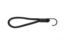 Qfix Bungee loop with hook SH black 8x200 mm