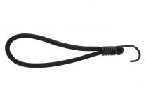 Qfix Bungee loop with hook SH black 8x250 mm