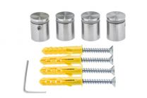 Standoffs Quattrofix SS 316 15x15 allenscrew
