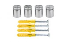 Standoffs Quattrofix SS 304 15x15 left-hand thread