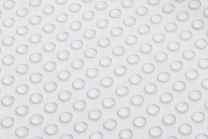 Bumperstops 7,9mm Hemispherical 2,5mm high transp. 400pcs
