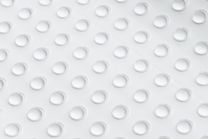 Bumperstops 9,5mm Hemispherical 3,8mm high transp. 200pcs