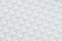 Bumperstops 12mm Cylindrical 3,2mm high transp. 264pcs