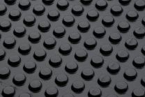 Bumperstops 12mm Cylindrical 3,2mm high black 264pcs