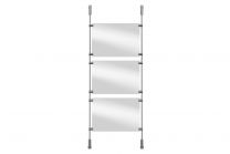 Window presentation rod system 100cm set 3