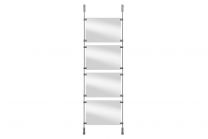 Window presentation rod system 100cm set 4